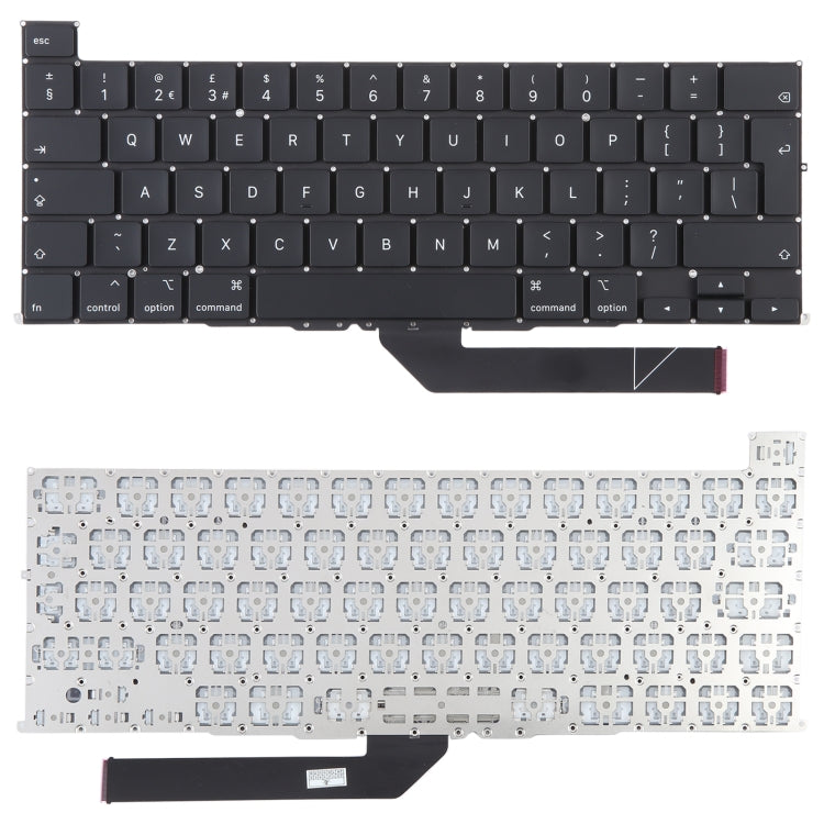 Tastiera versione UK per MacBook Pro 16 pollici A2141, A2141 Tastiera versione UK per MacBook Pro 16 pollici A2141, A2141